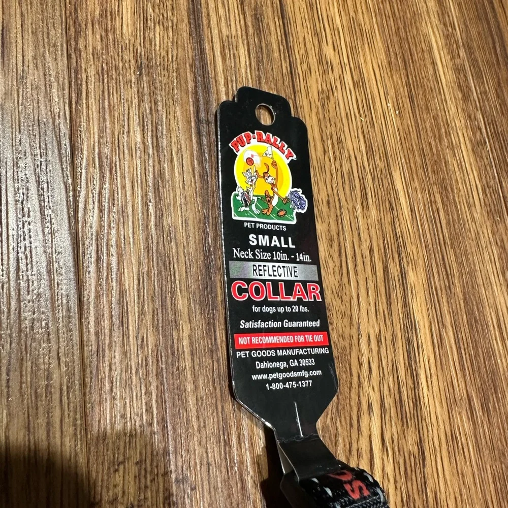NWT Pup-Rally Reflective Pet Collar South Carolina Gamecocks size Small